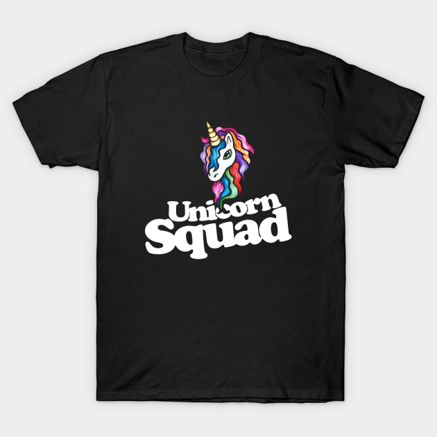 Unicorn Squad T-Shirt by bubbsnugg